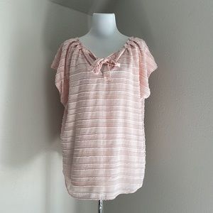 LC Lauren Conrad Sleeveless Summer Blouse